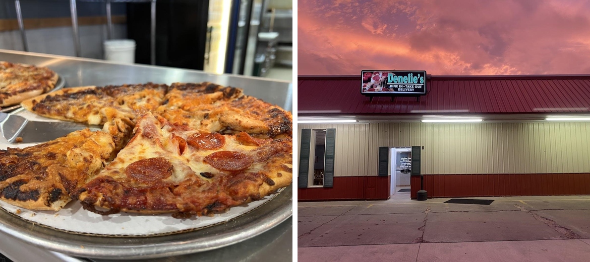 Denelies Pizza Menu